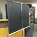 Da-Lite Vintage Projection Screen w Tripod Stand 47" W X 42" H